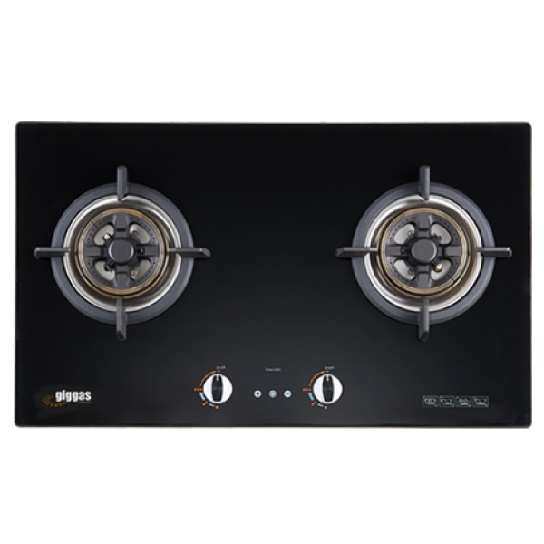 Giggas 上將 GA-9688II(TG) 76厘米 嵌入/座檯式 雙頭煤氣煮食爐